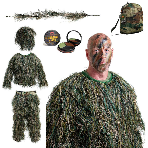 Arcturus Ultra-Lite Woodland Ghillie Suit - Adult – Ghillie Suit