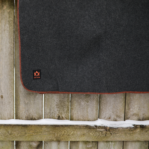Arcturus Military Wool Blanket - Military Gray (64" x 88")