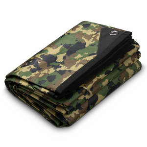 Open image in slideshow, Arcturus XL Survival Blanket 8.5&#39; x 12&#39; - Woodland Camo
