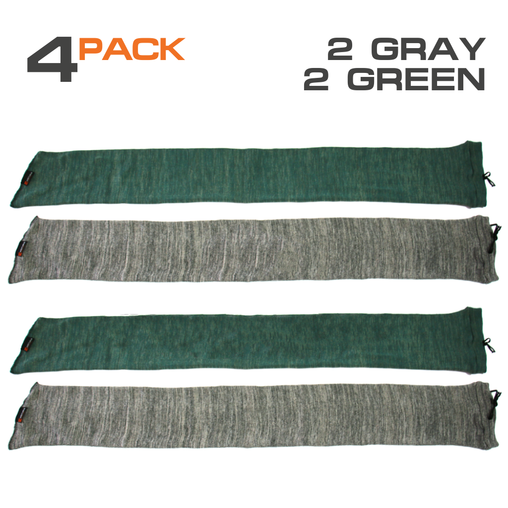 Fodera Per Fucile O Shotgun – Extra Large, Silicone Treated, Per Armi Con Mirino, Camo, Nuova!