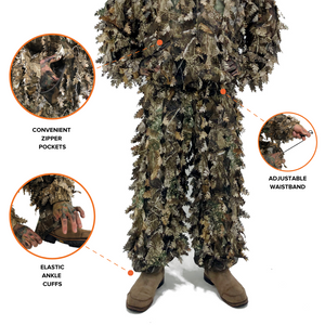Arcturus 3D Leaf Suit + Face Mask - Realtree EDGE