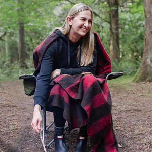 Arcturus Backwoods Wool Blanket - Red Buffalo Plaid | 4.5 lbs