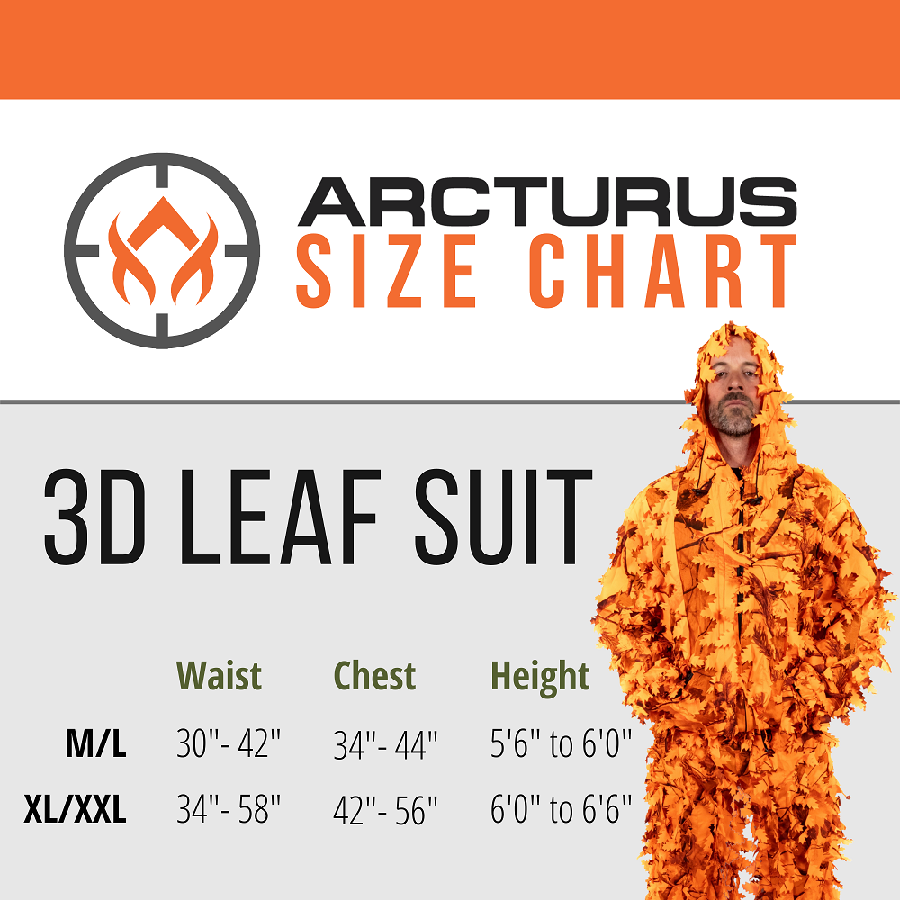 Arcturus Realtree AP Blaze 3D Leaf Suit – Ghillie Suit Clothing