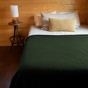 Arcturus Military Wool Blanket - Olive Green (64" x 88")