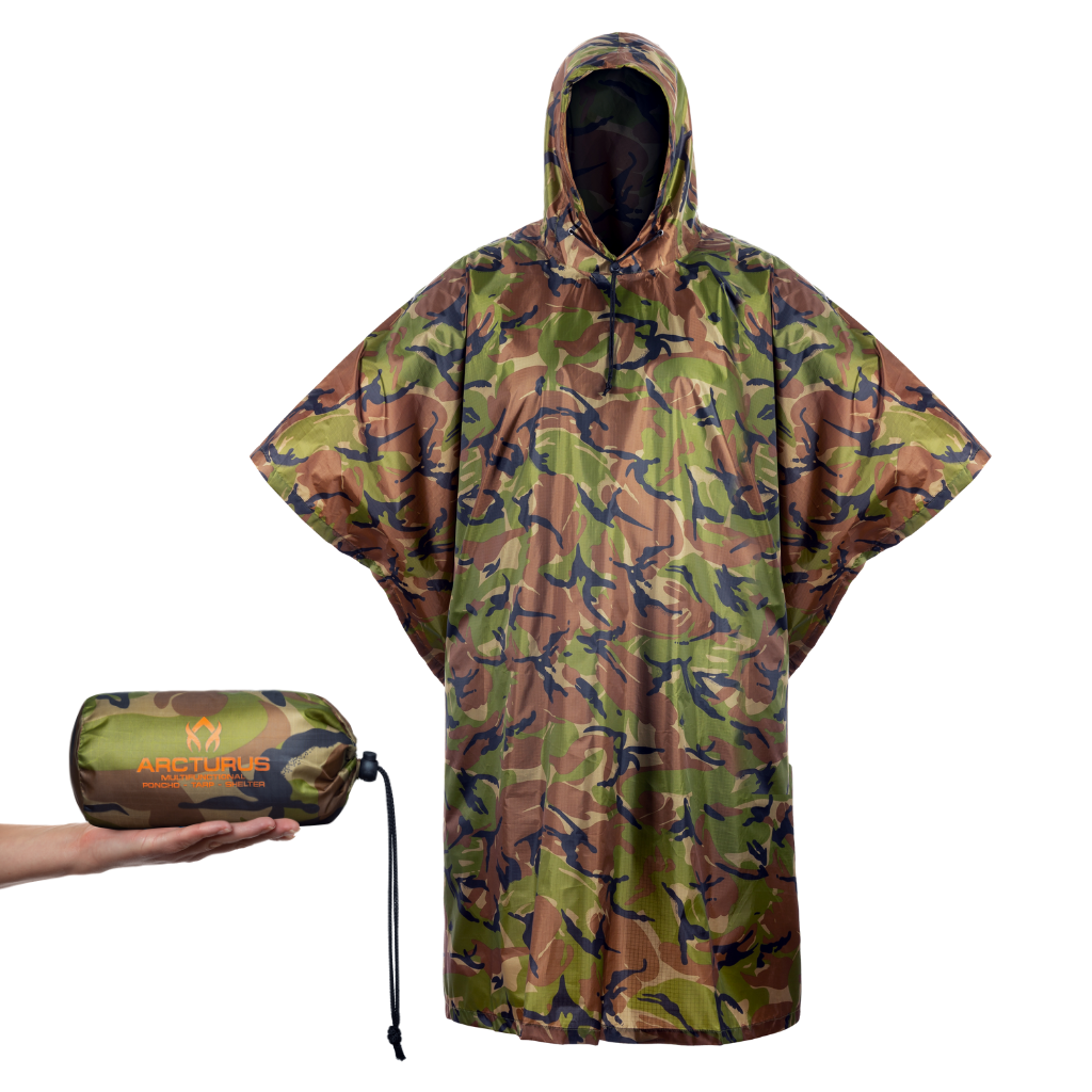 Arcturus Lightweight Waterproof Poncho Choose from Colors