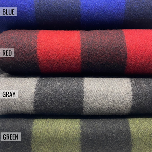 Arcturus Backwoods Wool Blanket - Red Buffalo Plaid | 4.5 lbs