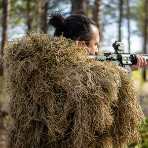 Arcturus Dry Grass Ghost Ghillie Suit - Includes Matching Rifle Wrap