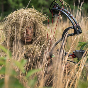Arcturus Dry Grass Ghost Ghillie Suit - Includes Matching Rifle Wrap