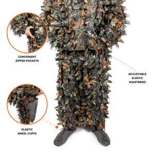 Arcturus 3D Leaf Suit + Face Mask - All-Season Hardwood