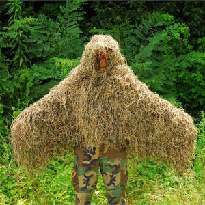 Open image in slideshow, Lightweight Ghillie Poncho - Tracker
