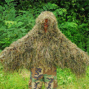 Open image in slideshow, Lightweight Ghillie Poncho - Tracker
