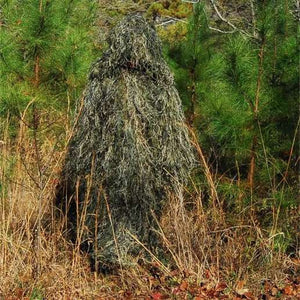 Open image in slideshow, Ultra Light Ghillie Poncho Woodland
